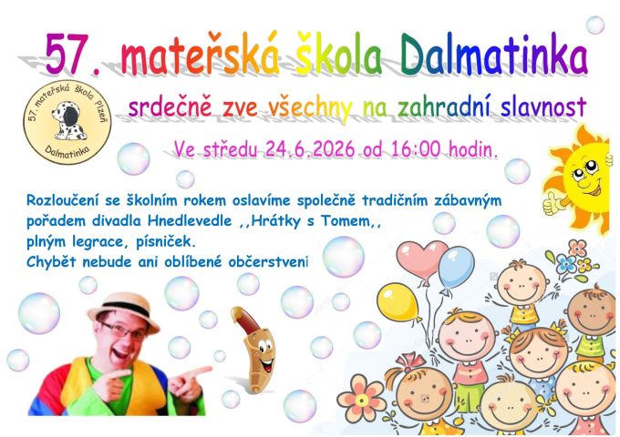 Zahradní slavnost 2023 pozvánka